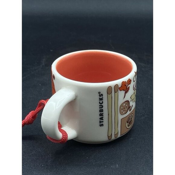 UTAH Starbucks Been There Series Coffee Ornament Demitasse Mini 2019 - Picture 2 of 9